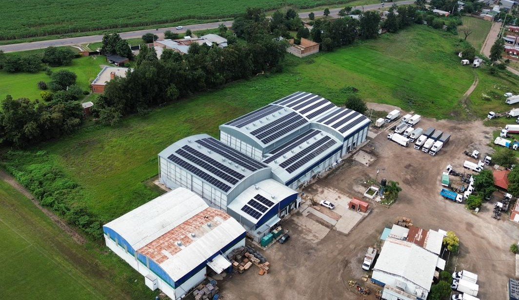 Sistema FV On-Grid en Centro Logístico